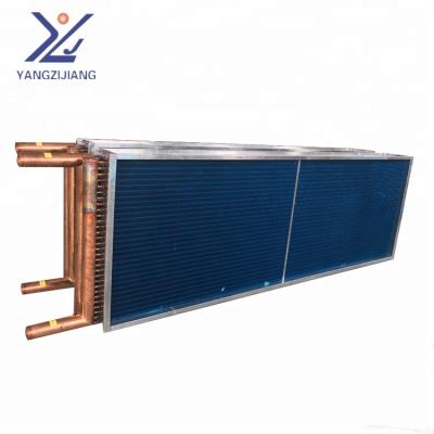 China Refrigeration Parts Copper Tube Coil Aluminum Finned Heat Exchanger For AHU Unit for sale