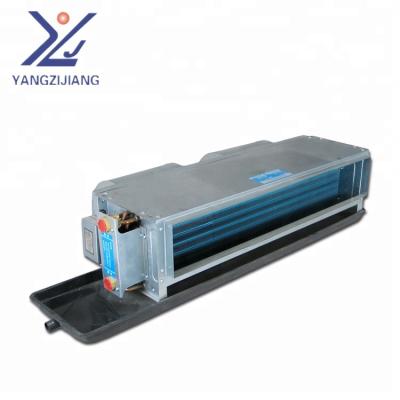 China Factory Direct Sale 2 Piece Pipes Cooled Horizontal Concealed Fan Coil Water Air Treatment Unit for sale