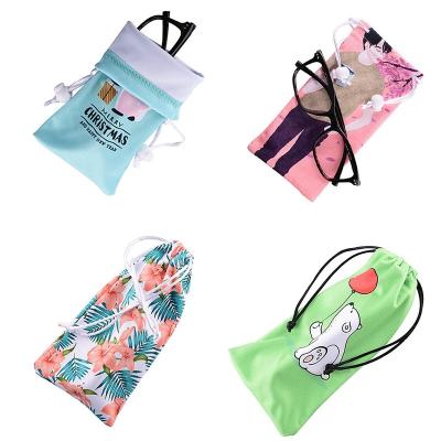 China Anti-static Microfiber eyewear bag straining hot products colorful microfiber mobile phone bags for sale