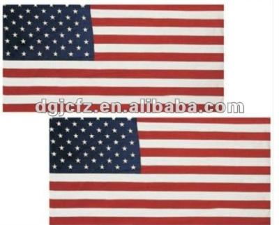 China AMERICAN FLAG Compressed BEACH TOWELS, United States /USA TOWEL for sale