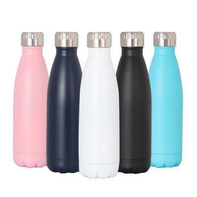 China Viable Ready To Ship 500ml 1000ml 304 Thermoses Vacuum Cup Hermetic Seal Water Bottle Cola Cups With Cover for sale