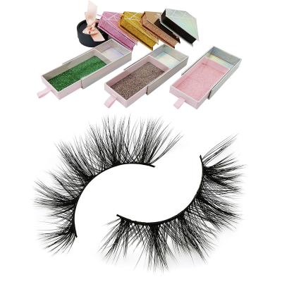 China False 5d 3d Mink Eye Extention Lashes Eyelashes Private Label Extension Glue Vendor Packaging Box True Natural and Soft Fake 5d 3d Mink Eye for sale