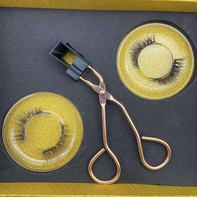 China New Style Natural And Soft No Associated Logo Boxes Magnetic Eyelashes Custom 8D Quantum Glue Eyelash for sale