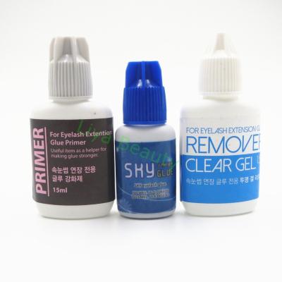 China Fast Drying / Latex Free Private Label 6-8 Weeks Lasting Fast Dry Latex Free Adhesive Eyelash Extension Glue for sale