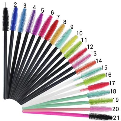 China Professional Plastic Eyelash Extension Eyelash Brushes for sale