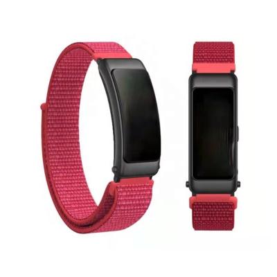 China Fabric Buckle Replacement Watch Strap Nylon Band 18mm 16mm For Huawei B5 B6 Strap Buckle Xiaomi Replacement Nylon Strap for sale