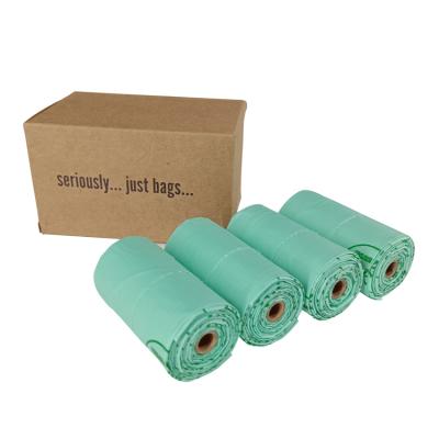 China 2021 BIODEGRADABLE Trash Bag Garbage Bag On Roll Pet Waste Poop Bags for sale