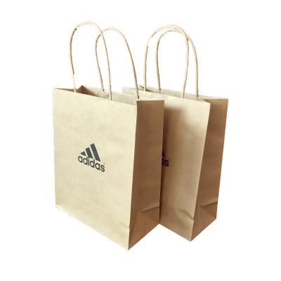 China 2021 Custom Custom Printing Biodegradable Food Takeaway Packaging Paper Bag for sale