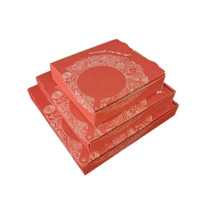 China Recyclable Custom Printing Cheap Pizza Packing Boxes Pizza Packing Box for sale