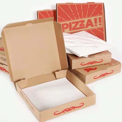 China Recycled Materials Donuts Pack Fast Food To Take Out Paper Box Food Grade Corrugated Paper Cardboard for sale