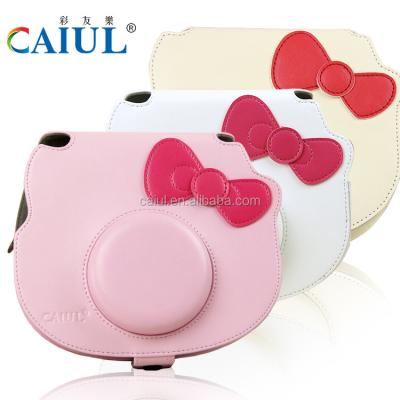 China Fashion Camera Case Bag for Fujifm Instax Mini Kitty - Mini White Beige for sale