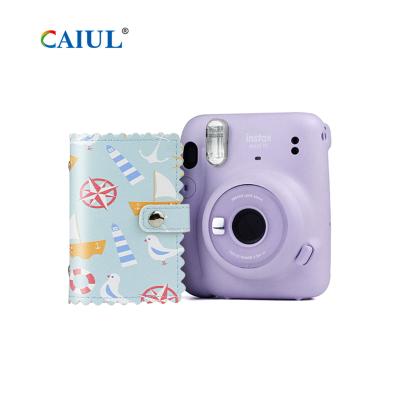 China Handsome Caiul Fujifilm Instax Mini Film 20 Pockets Picture Album 2X3 Submersible Photo Album for sale