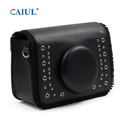 China High Grade Mini 8 PU Macrame Instax Fujifilm Case Fancy Bag Female Accessories for sale