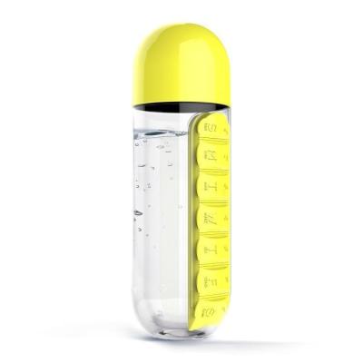 China Sustainable Box 32 Ounce Plastic Anti Logo Style Outdoor Custom Water Bottle Pill OEM Customized for sale