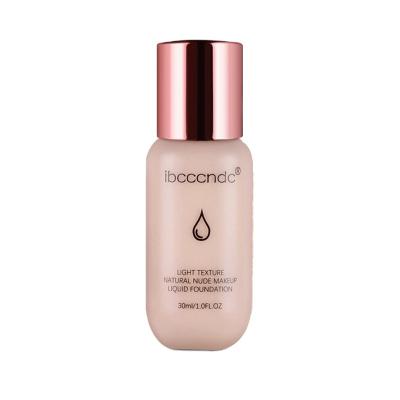 China Moisturizer 6 Color Small Baby Bottle Liquid Base Long Lasting And Not Easy To Fade Liquid Foundation for sale