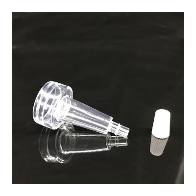 China Penicillin Bottle 20 Teeth Transparent And Odorless Drip Tip Penicillin Bottle The Horn Head for sale