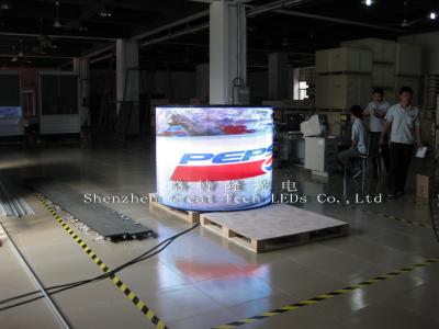 China P10 Outdoor Full Color Rental Led Display Curved Led Screens 96 × 96 Pixels for sale