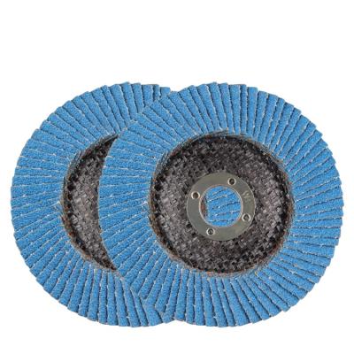 China High Efficiency SongQi 115X22.23 Mm Abrasive Flexible Grinding Wheel Flap Disc for sale