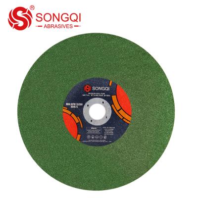 China Sharpnes SONGQI 14 Inch T41 Abrasives Cutting Wheel With Manufacturer for sale