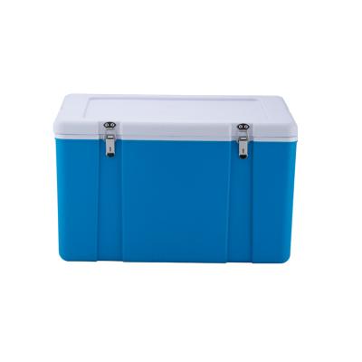 China 85L Cool Large Food Transport Box Food Lunch Delivery Insulated Cooler Plastic Insulated Cooler Box for sale