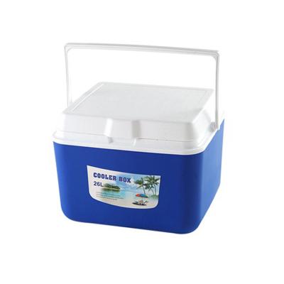 China 26L EPS Insulated Outdoor Camping Insulated Ice Chest Seafood Transport Cooler Box for sale