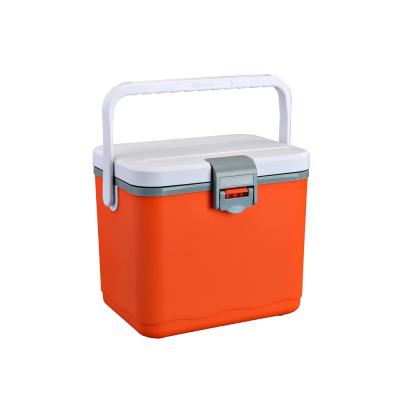 China Newest Insulated Lockable Plastic Cooling Box Env ​​Foam Mini Cooler Box 4.5L Camping for sale