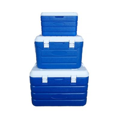 China High Quality Waterproof 10L+30L+60L 3pcs PU Insulation For Picnic Fishing Keep Cool Food Use Plastic Ice Chest Cooler Box for sale