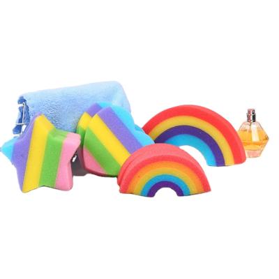 China Rubbing Bath Towel Rainbow Bath Sponge Can Be Customized To Take A Bath Sponge Bath for sale