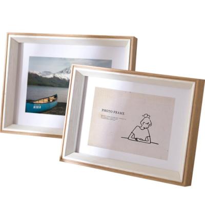 China Modern Simple Resin Photo Frame 67810 A4 Inch Wall Picture Frame Photo Frame for sale