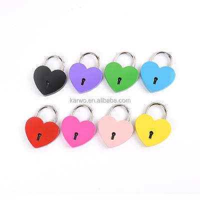 China Wedding gift factory wholesale various color love lock, couple gift heart shape lock love padlock wedding for sale