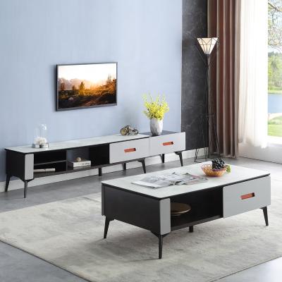 China Fashion Modern Style Durable Living Room MDF Corner TV Stands Wooden Cabinet Furniture for sale