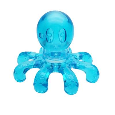 China Plastic Tools Manual Neck and Neck Octopus Shape Massage Roller Face Massager for sale