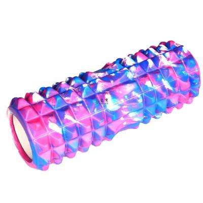 China Eco-friendly Cavity Fitness Yoga Foam Roller Muscle Massage Pilates Exercise Soft Roller EVA for sale