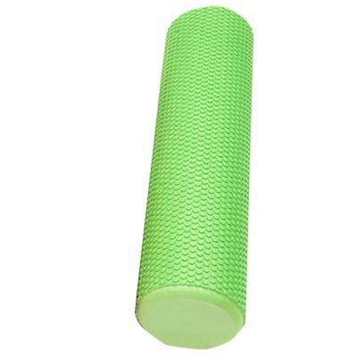 China Solid Fitness Yoga Foam Roller Muscle Massage Pilates Exercise Soft Roller EVA Eco-friendly for sale