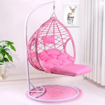 China MODERN DESIG Single Scale Egg Chair Rattan Garden Swing Hanging Wicker Hammock for sale