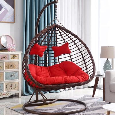 China MODERN DESIG Double Person Swing Chair Cushion Egg Hammock Hanging Chair Pads Waterproof Thicken Nest Hanging Chair for sale