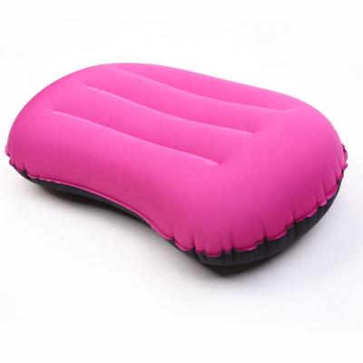 China Lightweight Inflatable Pillow Ultralight Lumbar Travel Camping Inflatable Pillow for sale