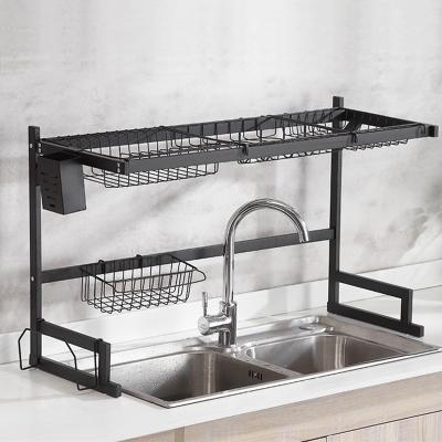 China Kitchen Kitchen Over Sink Dish Drying Shelf Organization Dish Storage Rack for sale