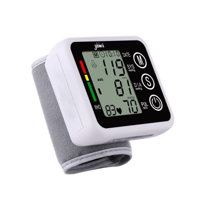 China Acrylic Home Used Digital Wrist Watch Portable Wireless Automatic Blood Pressure Monitor for sale