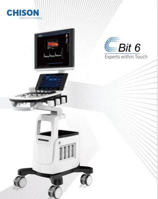 China Acrylic CE Approved Chison Cbit6 5D Trolley Color Ultrasound Gynecology, Chison Cardiovascular Ultrasound Machine for sale