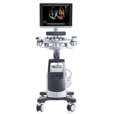 China Plastic Portable Ultrasound Machine Price With 19 Inch High Resolution LCD Monitor for sale