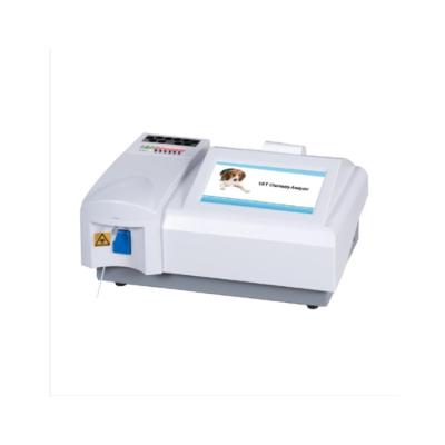 China Tz3002b1 Veterinary Semi-automatic 7 Inch Color LCD Display Chemistry Analyzer TZ3002B1 for sale