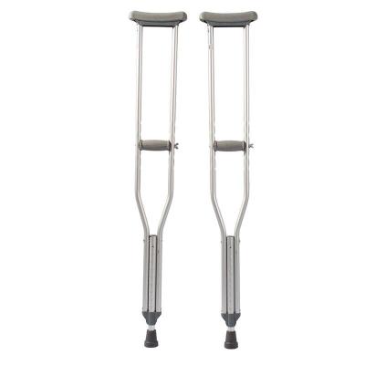 China Aluminum Alloy Aluminum Medical Disabled Crutches Medical Elbow For Hospital And Home Used Walking Crutch For Old for sale