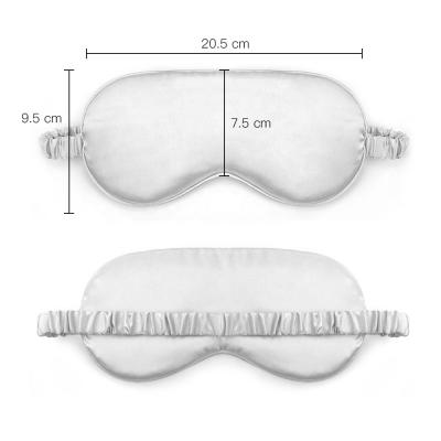 China Dark Circles Factory Customization Of Artificial Silk Eye Shade Shading Protect Your Sleep Soft Eye Mask for sale