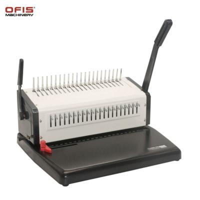 China OFIS S900 24 Holes Book Comb Binding Machine F4 Size Book Binding S900-24 for sale