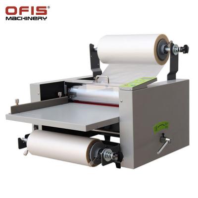 China L380 hot roll film laminating machine for office school print shop laminadora A3 for sale