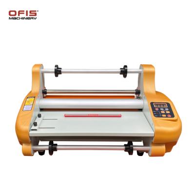 China OFIS fm3580 cold-hot hot roll laminating machine 13