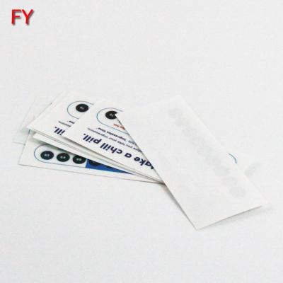 China Heat Sensitive Color Changing Thermal Indicator Strip Temperature Label Sticker for sale