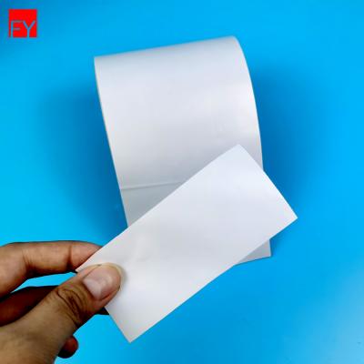 China Heat Sensitive Custom Printing Label Sticker High Temperature Self Adhesive Heat Resistant Material for sale