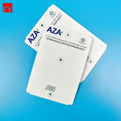 China Waterproof Labels Waterproof Hang Stainless Square Blank Double Steel Holes Around Mini Product With Hole Semi-Adhesive High Temperature Label for sale